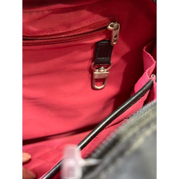 Knomo London Cholet Vintage Black leather 15"‎ laptop travel bag Tote  #F 729221 - Picture 12 of 12